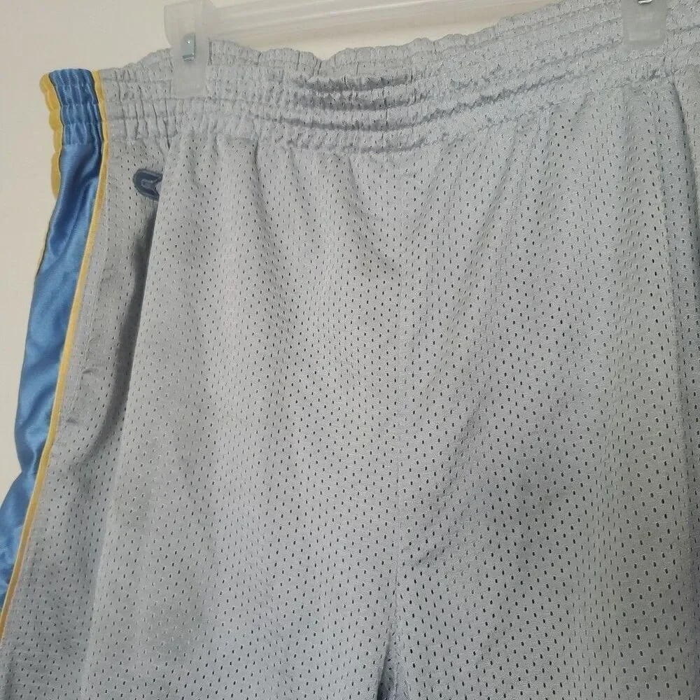 UCLA  Basketball Shorts Colosseum Athletics Men’s Size XL Gray UCLA Blue Yellow